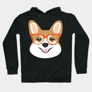 Hipster Corgi Hoodie